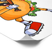 Poster Baseball et Tacos Dabbing Cinco de Mayo pour enfan (Coin)