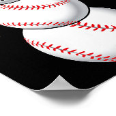 Poster Baseball Fan Snowman Funny Christmas Gift (Coin)