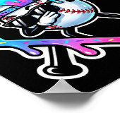 Poster Baseball Ice Cream Drip 67 Player Dabbing Six Seve (Coin)