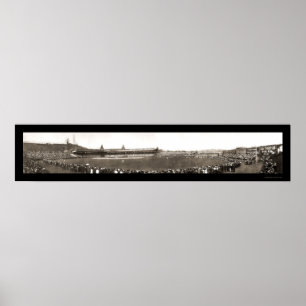 Poster Baseball New York vs Pittsburgh Photo 1905