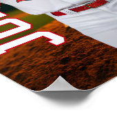 Poster Baseball Player Personalized Photo Senior Sports (Coin)