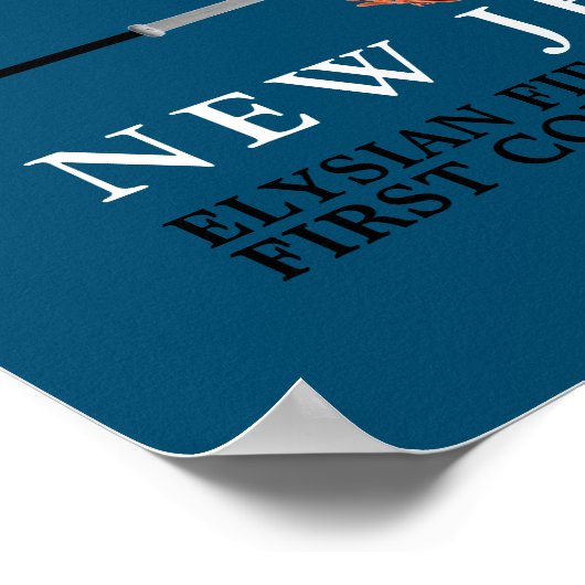 Poster Baseball, Premier Jeu Concurrentiel (Coin)