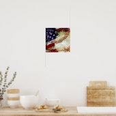 Poster Baseball USA (Cuisine)