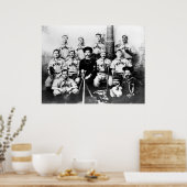 Poster Baseball USS Maine (Cuisine)