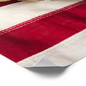 Poster Baseball vintage (Coin)