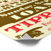 Poster BASEBALL vintage (Coin)