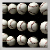 Poster Baseballs (Devant)