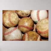 Poster Baseballs (Devant)