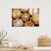 Poster Baseballs (Cuisine)