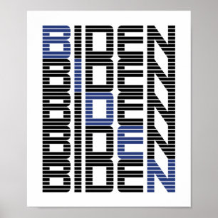 Poster Bases de texte BIDEN