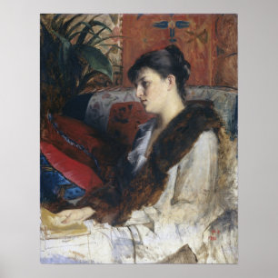 Poster Bashkirtseff - La Belle-Sœur de l'Artiste 1881