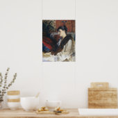 Poster Bashkirtseff - La Soeur de l'artiste dans la loi 1 (Cuisine)