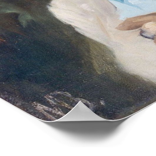 Poster Bashkirtseff - Paris Portrait D'Irma 1882 (Coin)