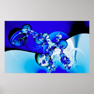 Poster Basic Blue