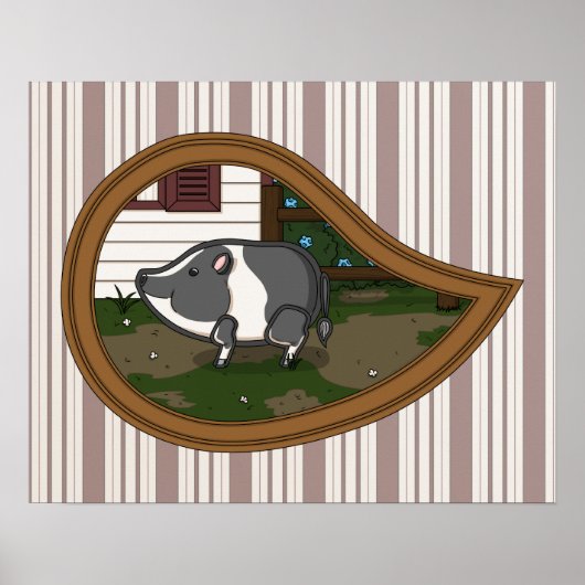 Poster Basil l'affiche du cochon (Devant)