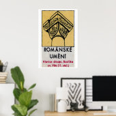 Poster Basilica Column - Matchbox Print - Czech Wall Art (Bureau à domicile)
