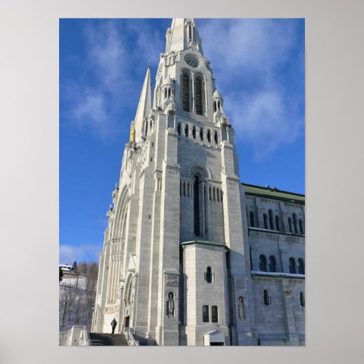 Poster Basilica of Sainte Anne de Beaupre, Québec, Canada (Devant)