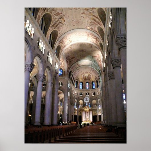 Poster Basilica of Sainte Anne de Beaupre, Québec, Canada (Devant)