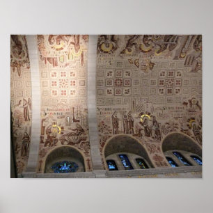 Poster Basilica of Sainte Anne de Beaupre, Québec, Canada