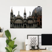 Poster Basilique de la Cathédrale Patriarcale de Saint-Ma (Bureau à domicile)