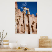 Poster Basilique de Sévère, Leptis Magna, Al Khums (Cuisine)