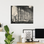 Poster Basilique Saint-Paul Rome après 1823 Incendie (Bureau à domicile)