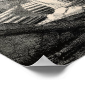 Poster Basilique Saint-Paul Rome après 1823 Incendie (Coin)