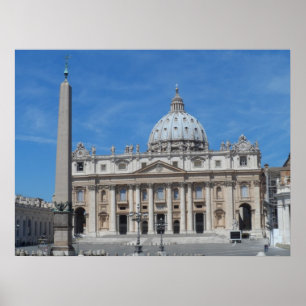 Poster Basilique Saint-Pierre - Vatican