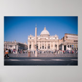 Poster Basilique San Pietro dans le Vatican (Devant)