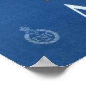 Poster Basilique Vintage voyage Assisi Italie Francesco (Coin)