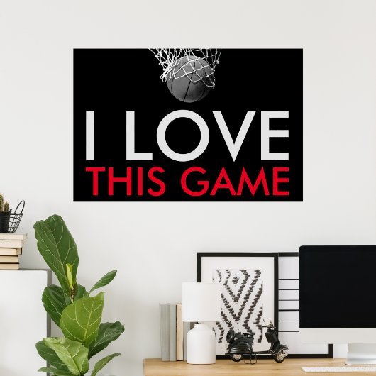 Poster Basket (Bureau à domicile)