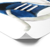 Poster Basket Baby shower Affiche de bienvenue ble (Coin)