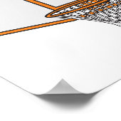 Poster basket-ball (Coin)