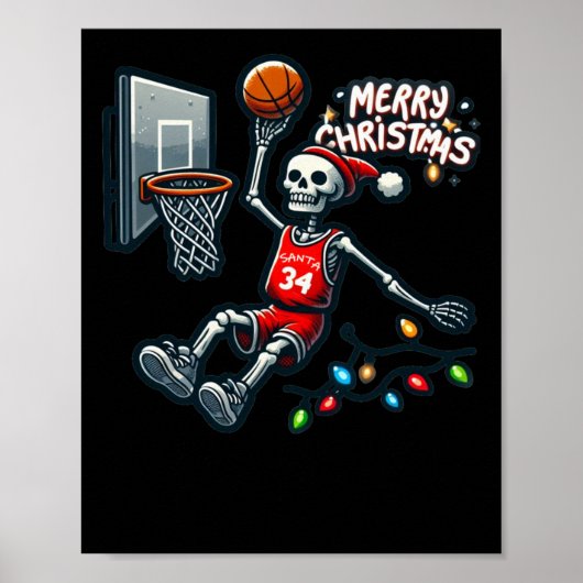 Poster Basket-ball (Devant)
