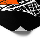 Poster Basket-ball (Coin)