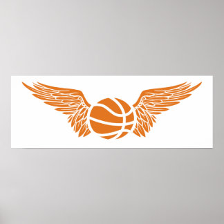 Poster basket-ball : ailes