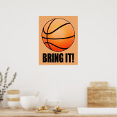 Poster Basket-Ball : Apportez-Le ! (Cuisine)