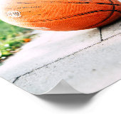 Poster Basket-ball cadeau (Coin)