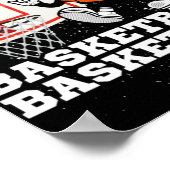 Poster Basket-ball - Cerceau (Coin)