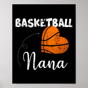 Poster Basket-ball Coeur Nana