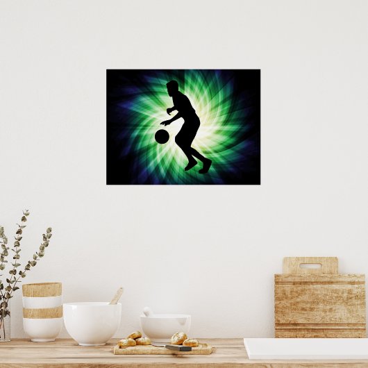 Poster Basket-ball cool (Cuisine)