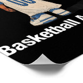 Poster Basket-Ball cool N'Importe Où Avec Un Pla De Baske (Coin)