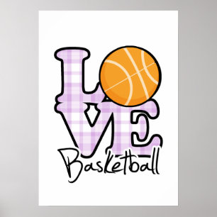 Poster Basket-ball d'amour