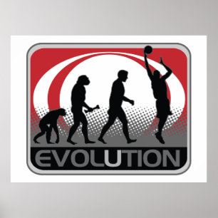 Poster Basket-ball Évolution