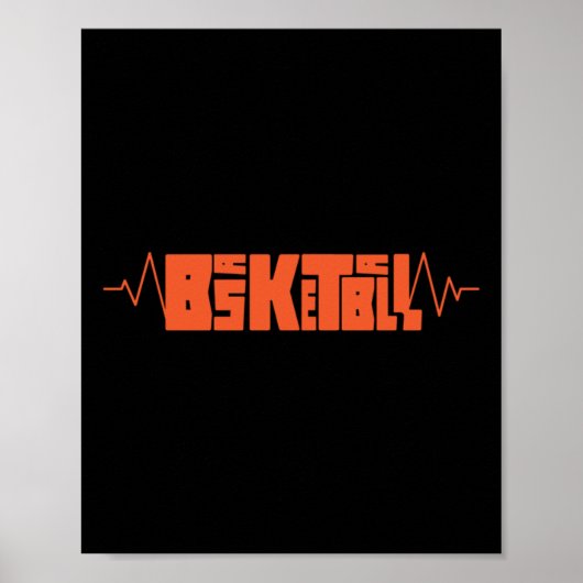 Poster Basket-ball Heartbeat 9 (Devant)