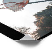 Poster Basket-ball - lever du soleil (Coin)