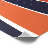 Poster Basket-ball rétro (Coin)