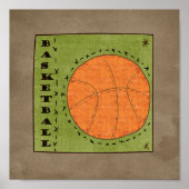 Poster Basket-ball (Sporty Collection) (Devant)