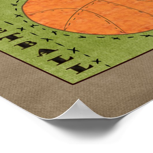 Poster Basket-ball (Sporty Collection) (Coin)