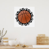 Poster basket-ball : tribalz (Cuisine)